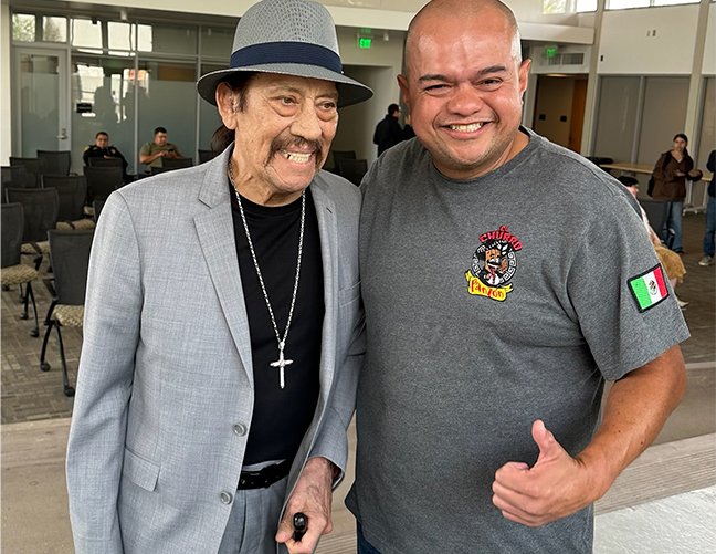 Alex with Danny